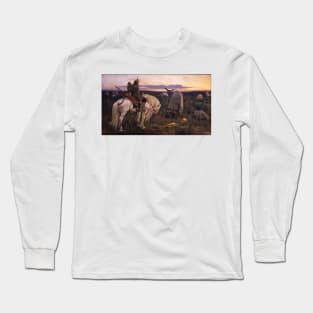 Knight at the Crossroads - Victor Vasnetsov 1878 Long Sleeve T-Shirt